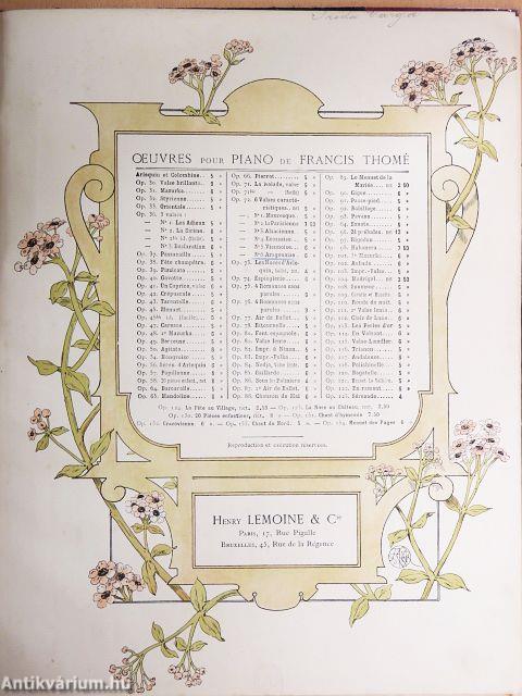 Katalin I-II./Weisst du Muatterl was i träumt hab'/La morena/Aragonaise/Jonglerie/1er Andante Religioso