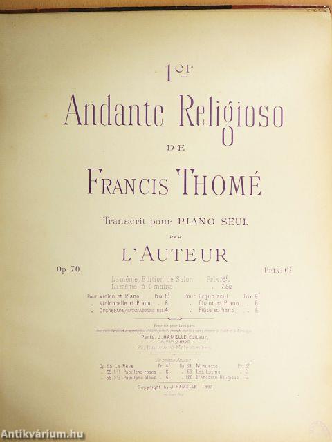 Katalin I-II./Weisst du Muatterl was i träumt hab'/La morena/Aragonaise/Jonglerie/1er Andante Religioso