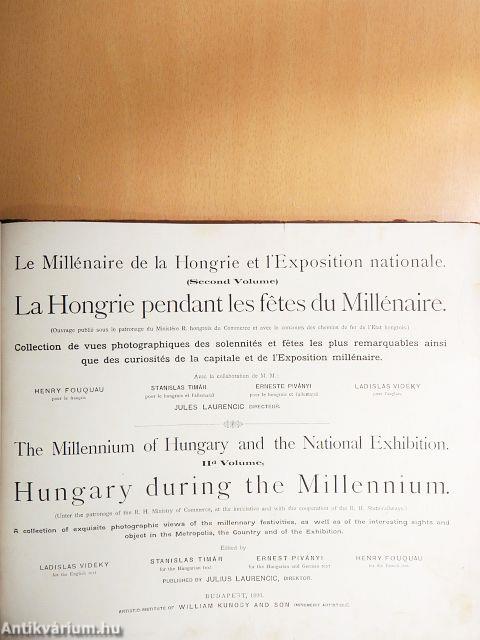 Az ezeréves Magyarország és a milleniumi kiállitás II.