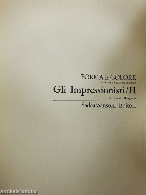 Gli Impressionisti II.