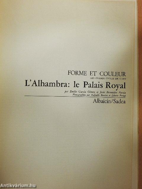 L'Alhambra: le Palais Royal