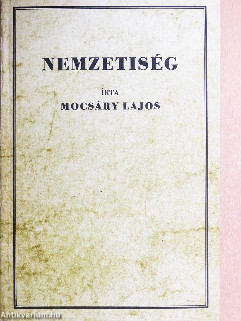 Nemzetiség