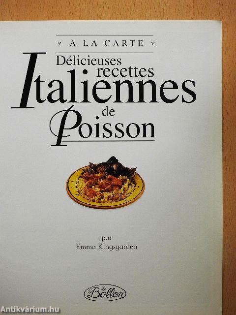 Délicieuses recettes Italiannes de Poisson
