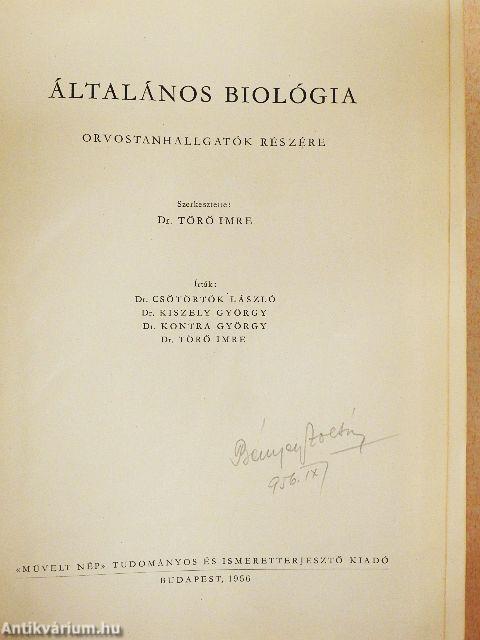 Általános biológia