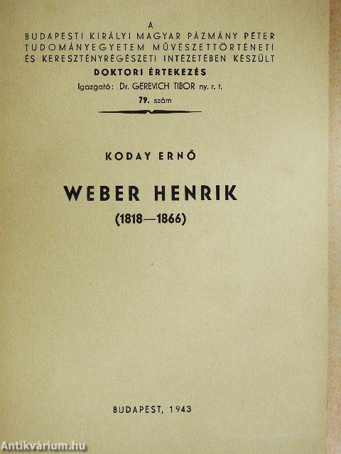 Weber Henrik