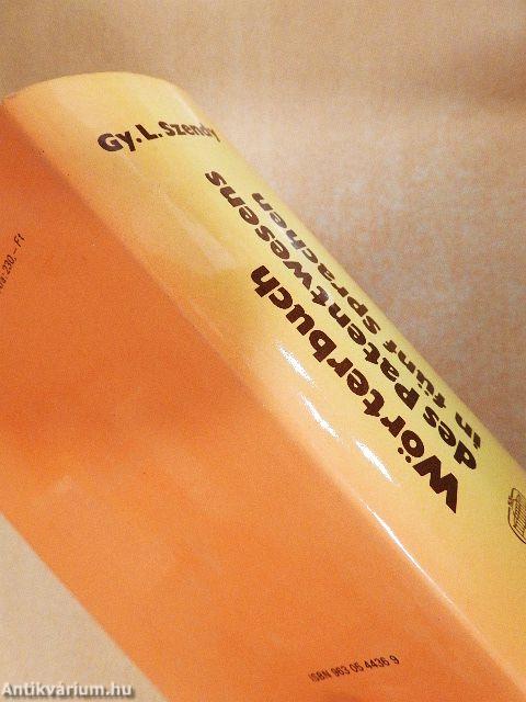 Ötnyelvű szabadalmi szótár