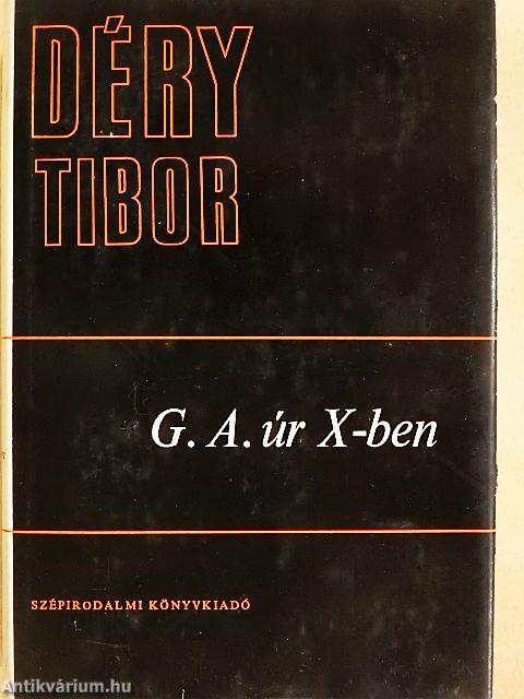 G. A. úr X.-ben