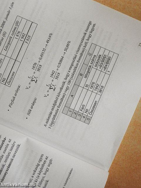 Statisztika feladatgyűjtemény I.