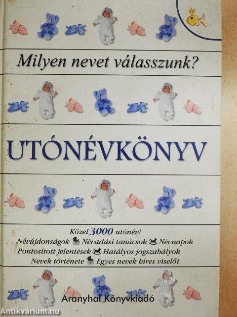 Utónévkönyv