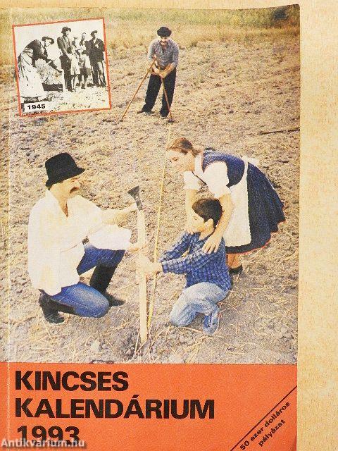 Kincses Kalendárium 1993