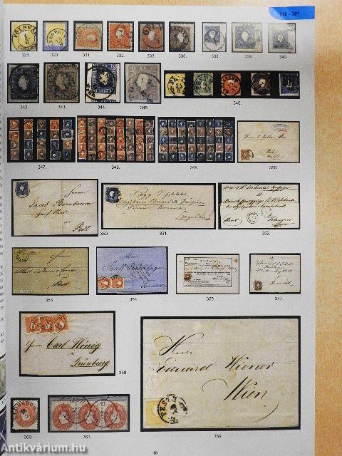 9. Filatéliai és postatörténeti aukció 