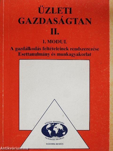 Üzleti gazdaságtan II. 