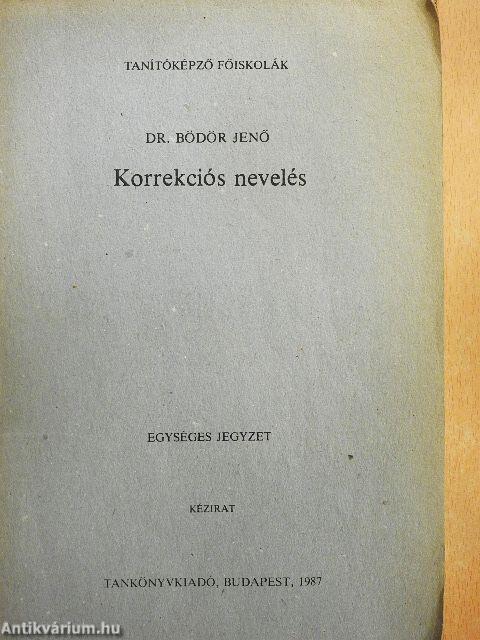 Korrekciós nevelés