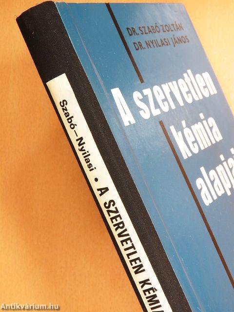 A szervetlen kémia alapjai