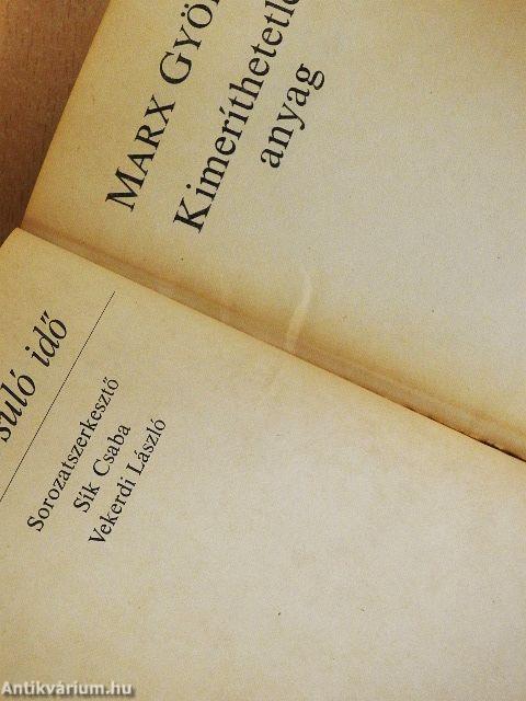 Kimeríthetetlen anyag