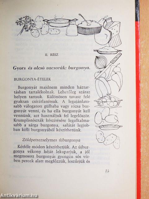 Mit főzzek vacsorára?