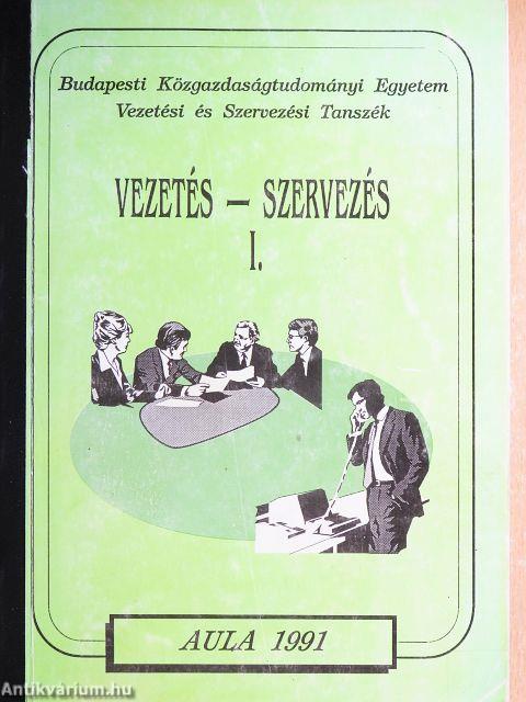 Vezetés-szervezés I.