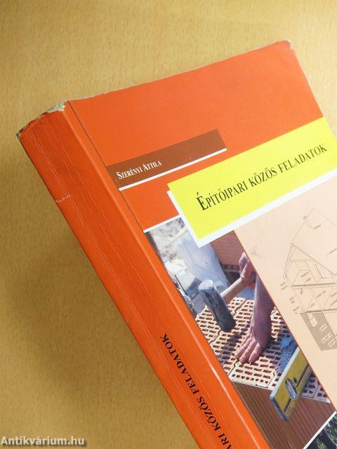 Építőipari közös feladatok