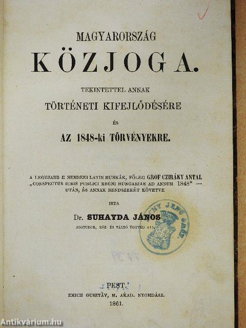 Magyarország közjoga