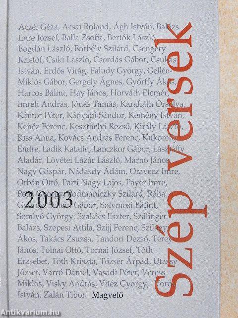 Szép versek 2003