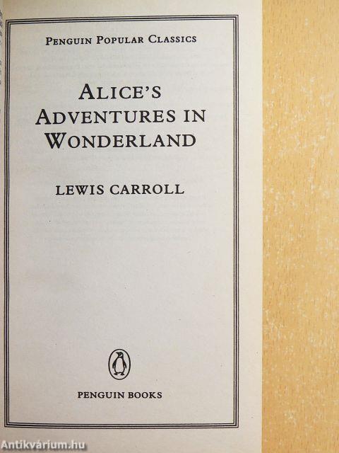 Alice's Adventures in Wonderland
