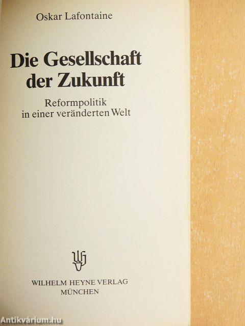 Die Gesellschaft der Zukunft