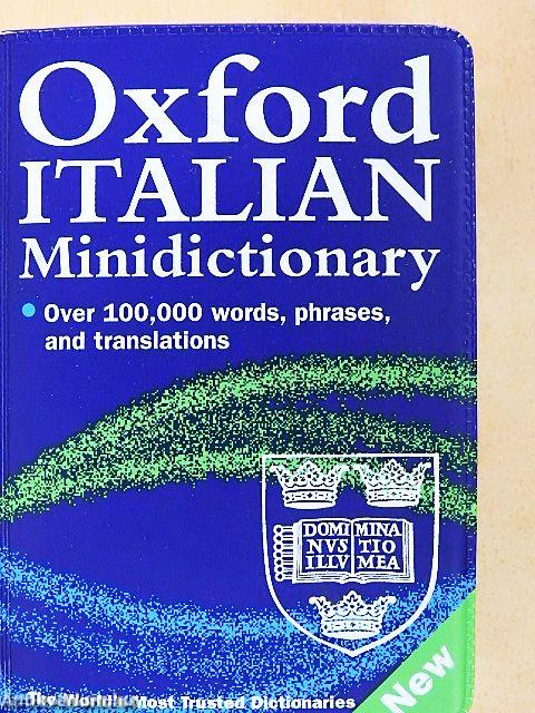The Oxford Italian Minidictionary