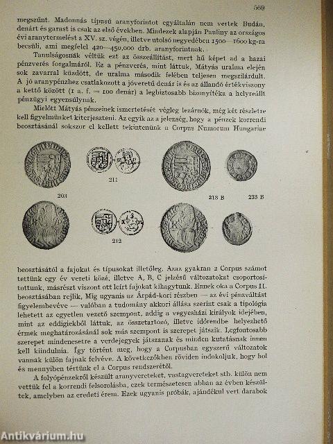 Mátyás király emlékkönyv I-II.