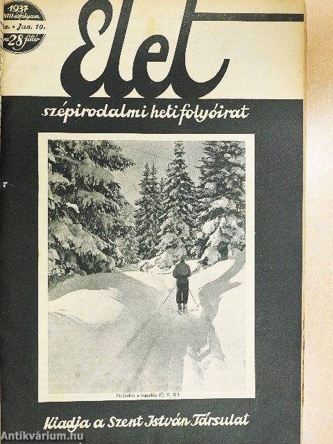 Élet 1937. (nem teljes évfolyam)