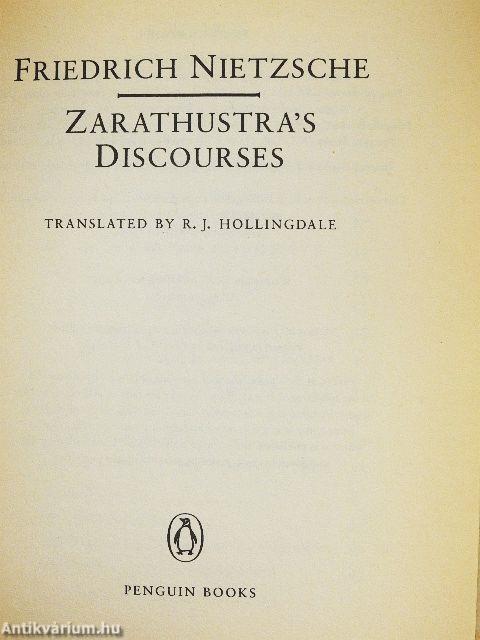 Zarathustra's Discourses