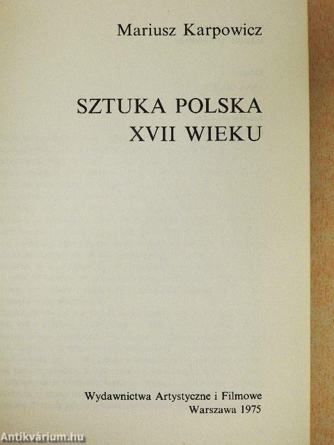 Sztuka Polska XVII Wieku