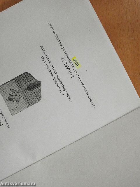 Szombathely város fejlődése és műszaki létesítményei 1895-1910-ig