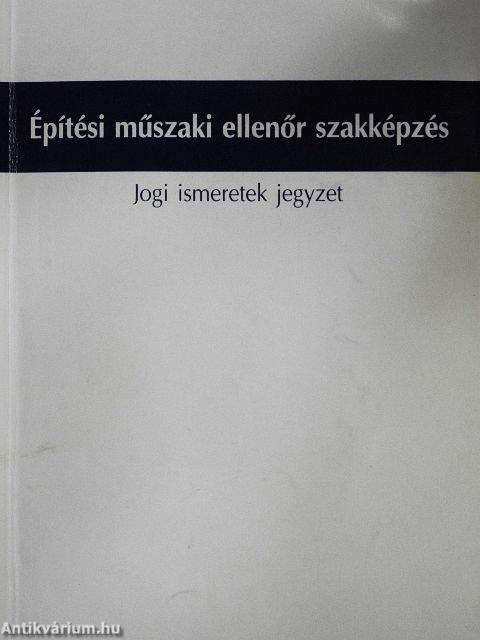 Építési műszaki ellenőr szakképzés