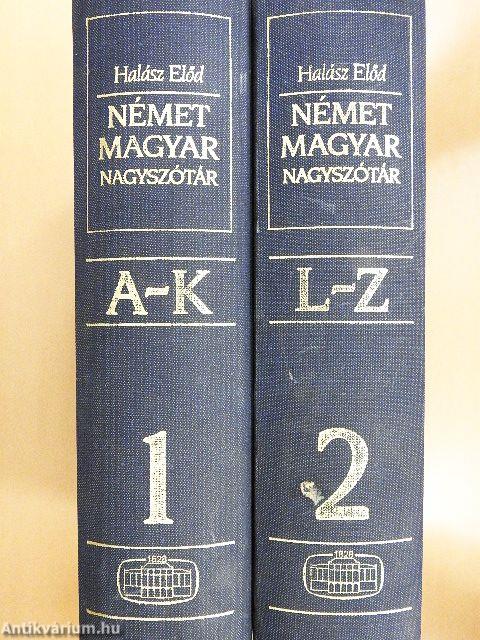 Német-magyar nagyszótár 1-2.