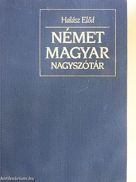 Német-magyar nagyszótár 1-2.