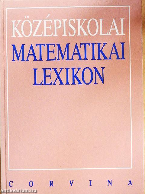 Középiskolai matematikai lexikon