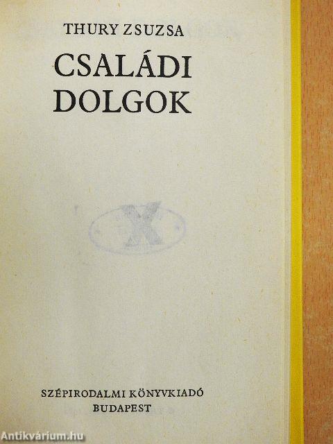 Családi dolgok
