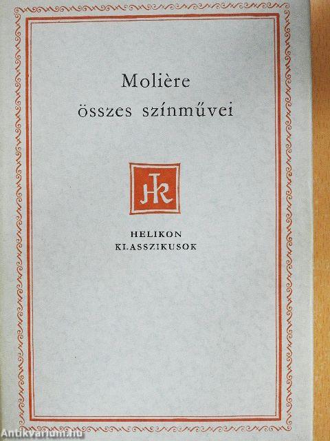 Moliére összes színművei I-II.