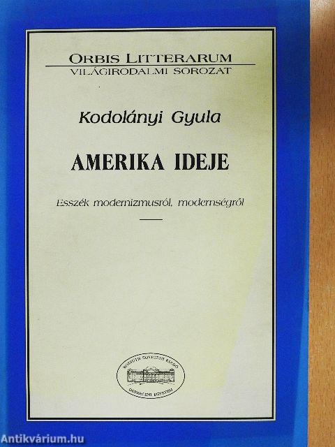 Amerika ideje