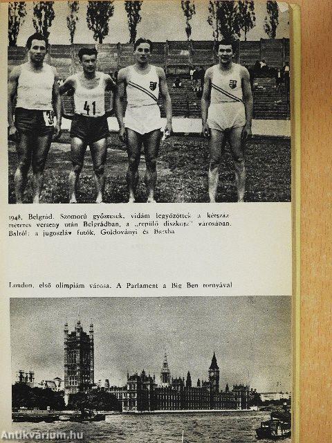 1 pár szögescipő - 3 olimpia