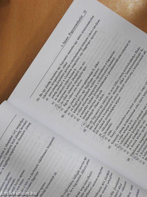 Mikroökonómiai és piacelméleti feladatgyűjtemény