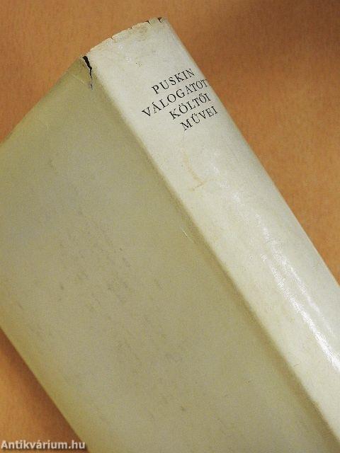 Puskin válogatott költői művei