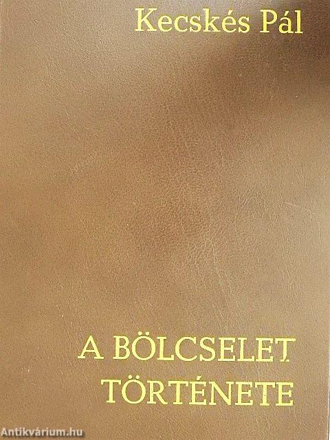 A bölcselet története