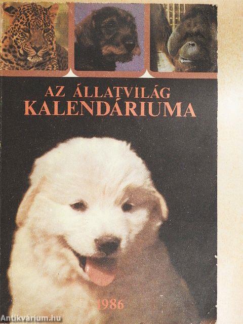 Az Állatvilág kalendáriuma 1986
