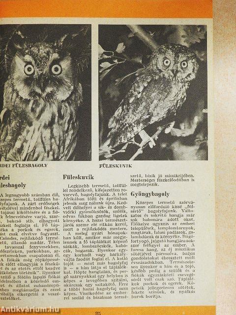 Az Állatvilág kalendáriuma 1986