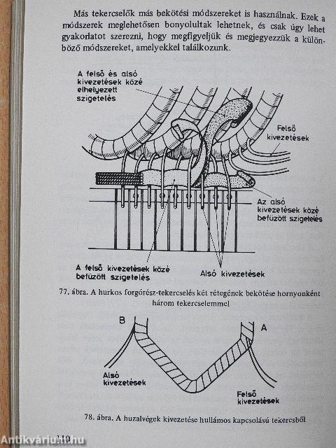Kis villamos motorok áttekercselése