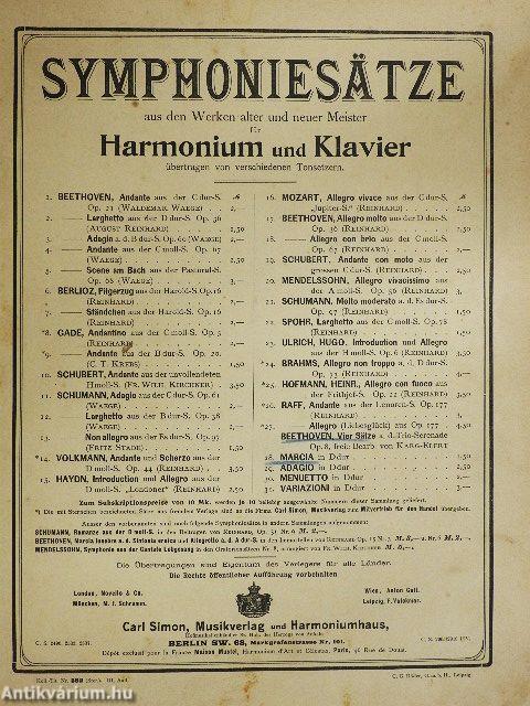 23 db kotta harmóniumra és zongorára