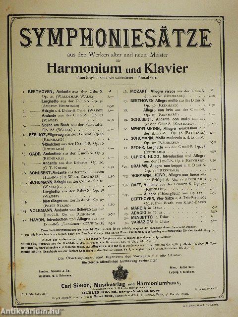 23 db kotta harmóniumra és zongorára