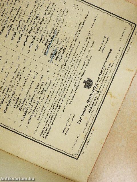 23 db kotta harmóniumra és zongorára