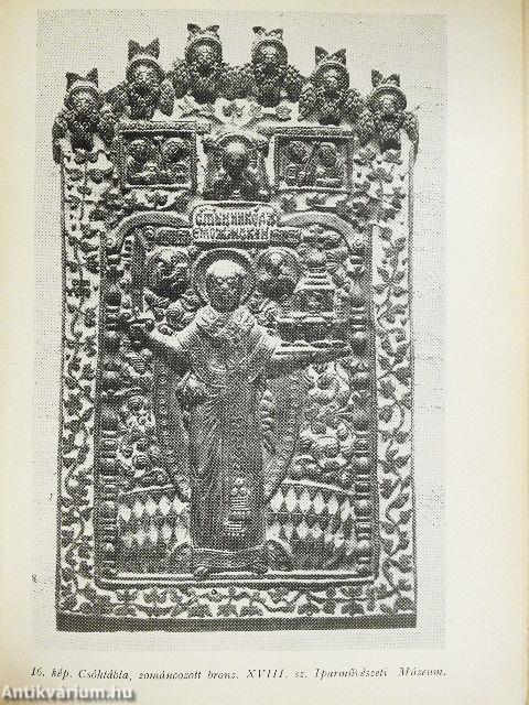 A magyar és az orosz iparművészet történeti kapcsolatairól (Dr. Castiglione László könyvtárából)